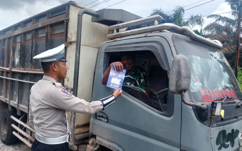 Minimalisir Pelanggaran dan Kecelakaan, Polisi Perketat Patroli di Jalur Sudirman Seruyan Kalteng