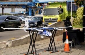 Teknologi VTOL dan ETLE Drone Siap Kawal Kelancaran Arus Mudik dan Balik Lebaran