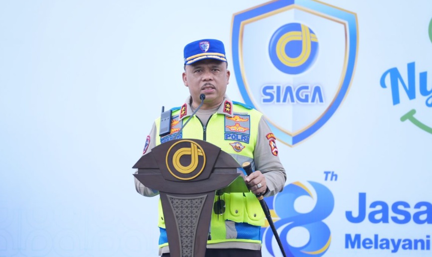 Kakorlantas Hadiri Apel Terpadu Jasa Marga Siaga, Kolaborasi dan Sinergitas Kunci Keberhasilan